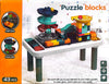 Puzzle Blocks Marble Run Table 43 PCS