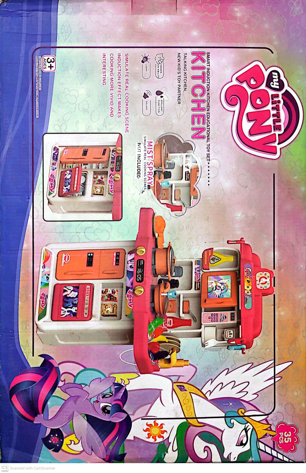 My Little Pony Kitchen Set 35 Pcs