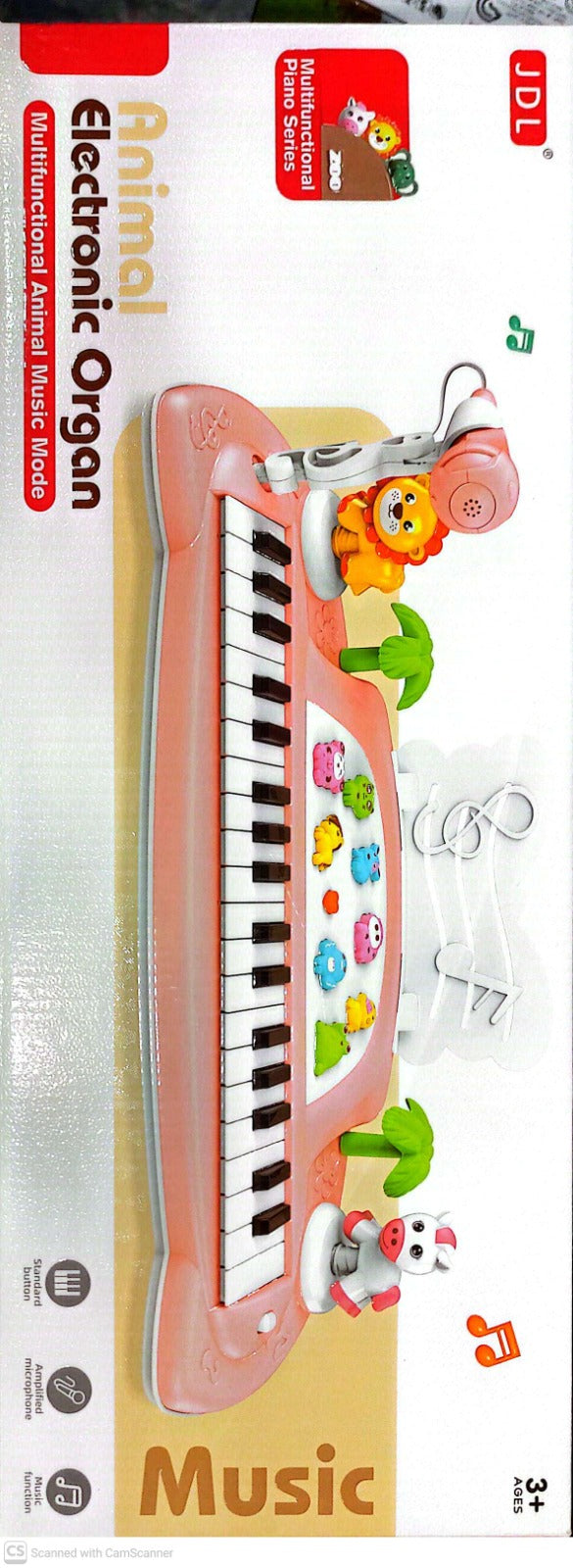 JDL Multifunctional Animal Electronic Piano