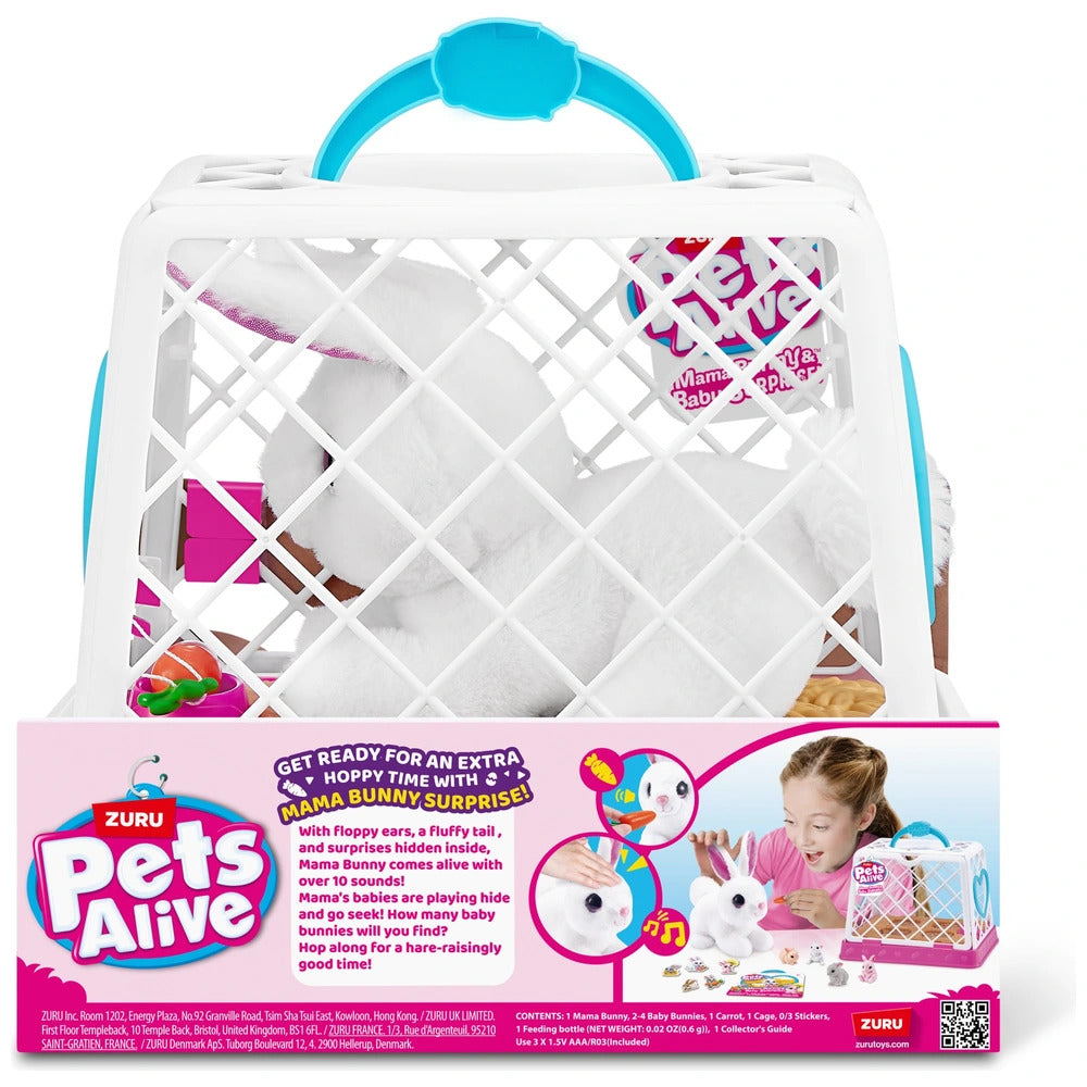 Pets Alive Mama Bunny & Baby Surprise