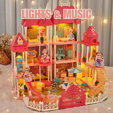 DIY Castle Villa Dream Dollhouse