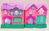 HAPPY FAMILY DOLL HOUSE WITH ACCESSORIES LIGHT AND MUSIC TOY FOR GIRLS