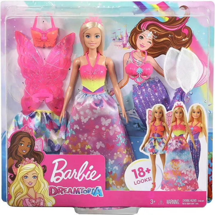 Barbie Dreamtopia Dress Up Gift Set Doll
