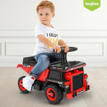 Kids Ride On Truck For Kids with Light & Music | Red