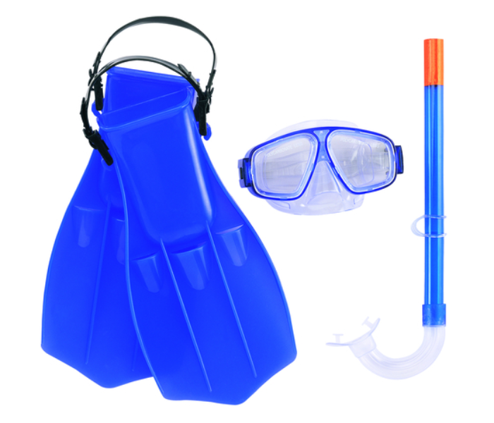Bestway 25009 Hydro Pro 4 Piece Aviator Style Dive Set - Blue
