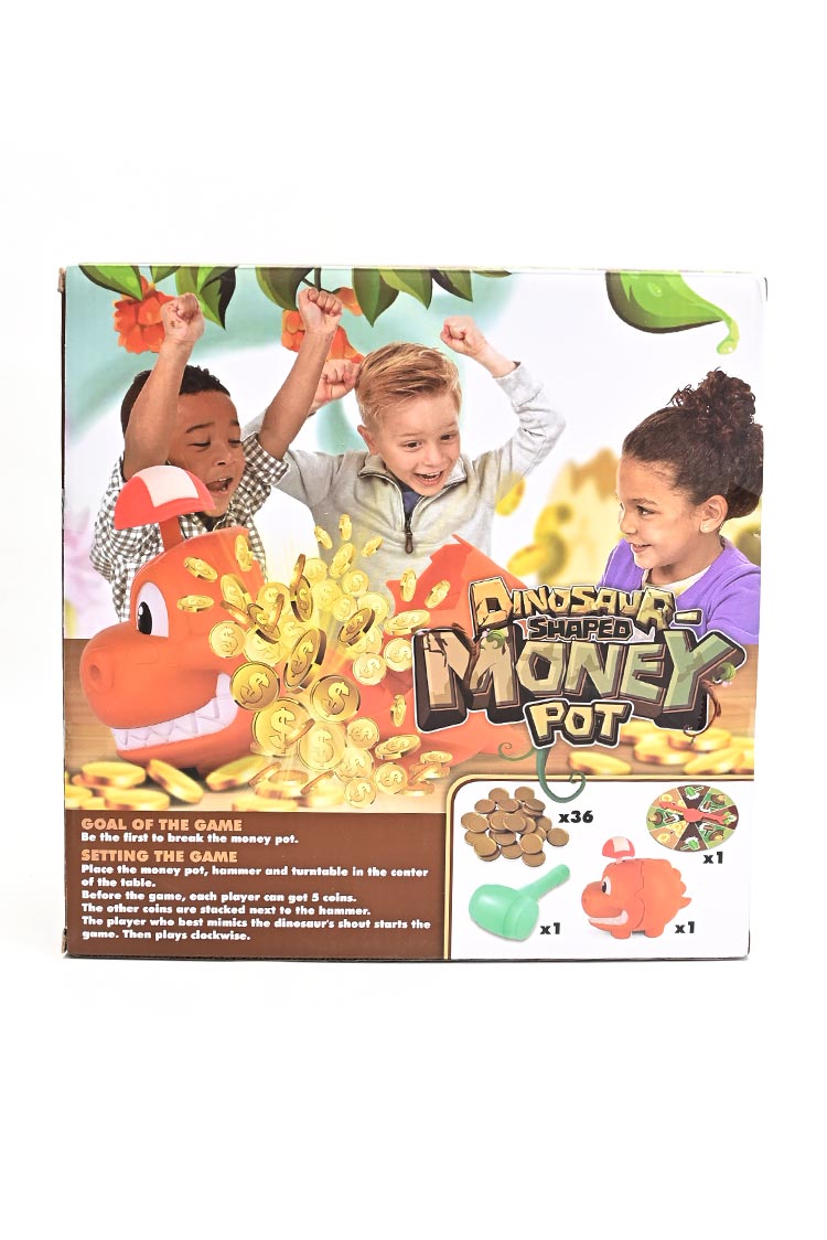 Dinosaur Shaped Money Pot Game