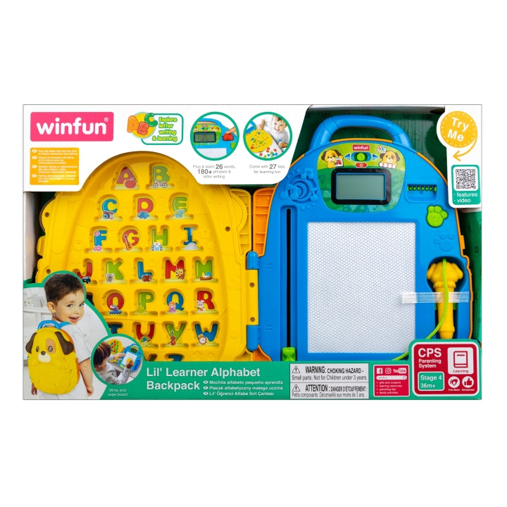 Winfun Lil' Learner Alphabet Backpack