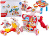 Huanger 4-in-1Multi-Fucntional Baby Walker | Ride-On, Activity Table, Push Walker & Sit-to-Stand Toy