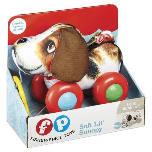 Fisher-Price Soft Lil' Snoopy Puppy Toy