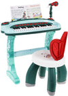 Electric Piano with Small Chair - Musical Instruments for Early Education