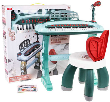 Electric Piano with Small Chair - Musical Instruments for Early Education