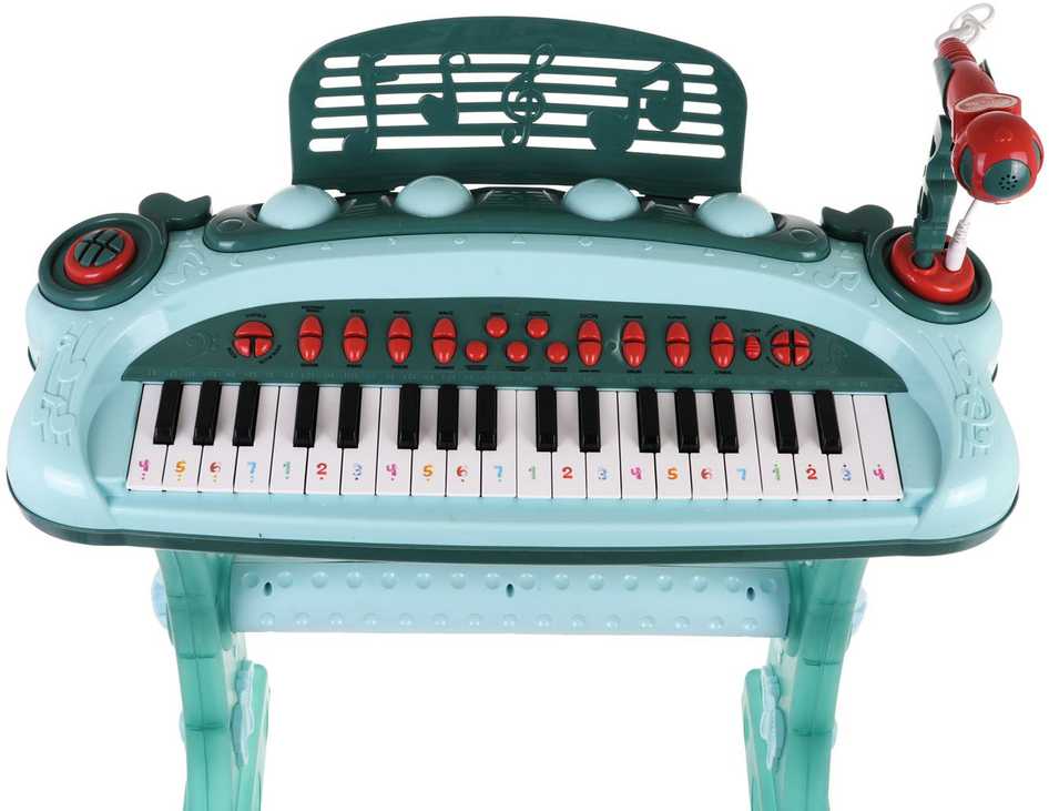 Electric Piano with Small Chair - Musical Instruments for Early Education