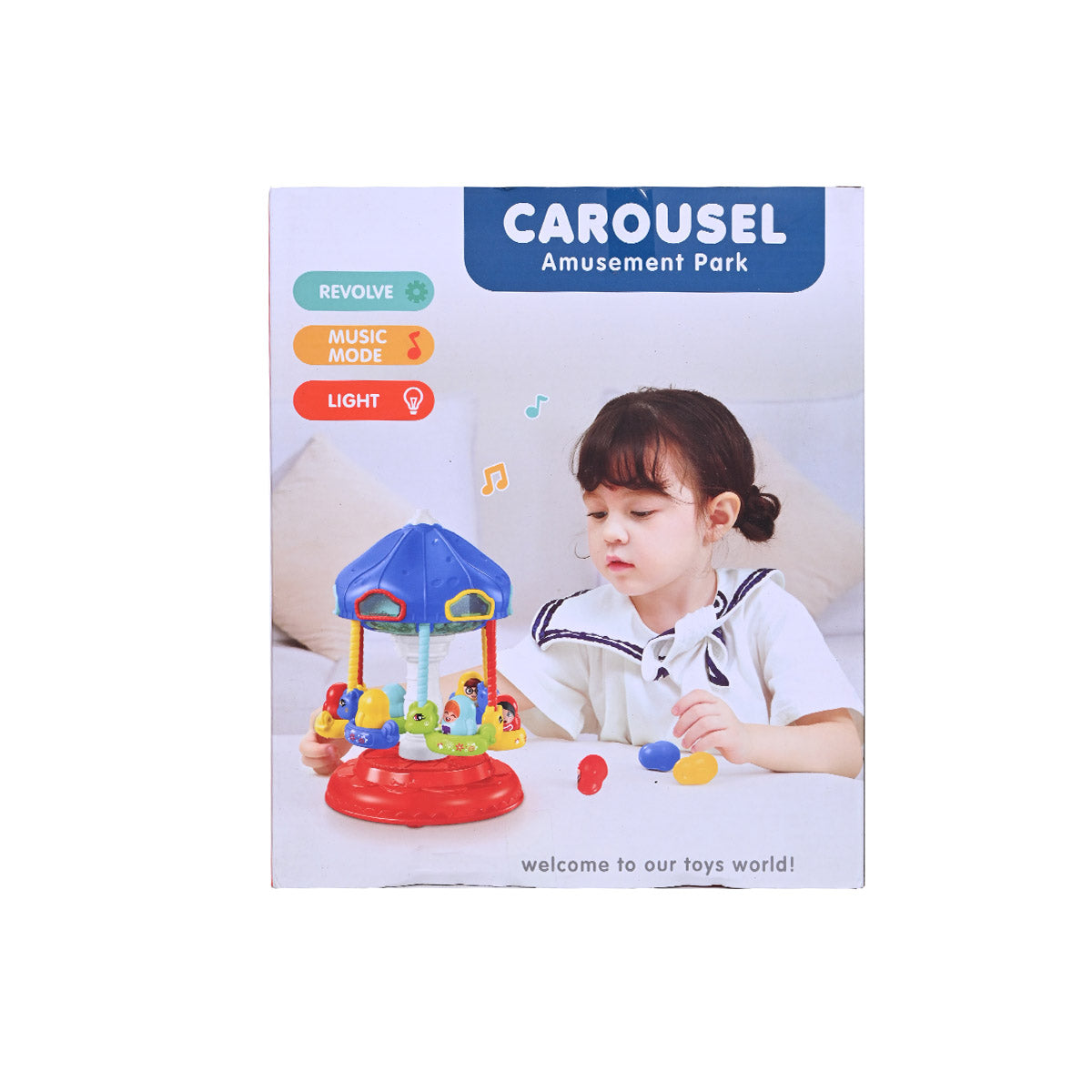 Amusement Park Musical Carousel