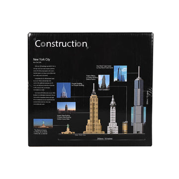 LEPIN Construction New York City Skyline Building Blocks Set 598PCS