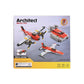 Architect Bricks 3 Model Propeller Adventures Building Block 241 Pcs