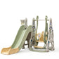 Kids Multi-Activity Playset with Slide & Basketball Hoop - SS005