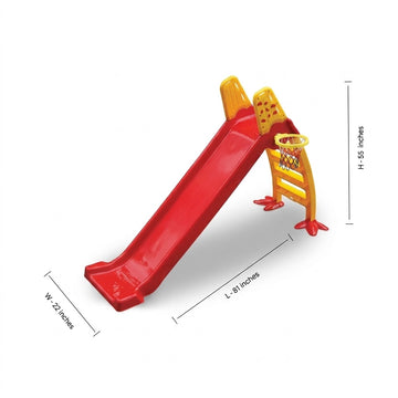 Kids Slide with Basketball Hoop - M503