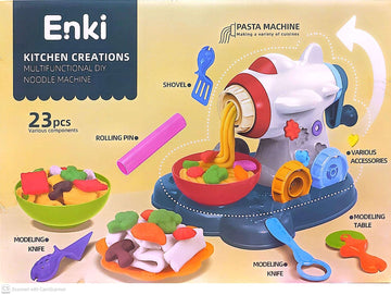 Enki Kitchen Creations – Multifunctional DIY Noodle Machine (23 Pieces) - EK6003