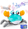 Electric Induction Cute Crab – Fun Interactive Crawling Toy - QC-1Y