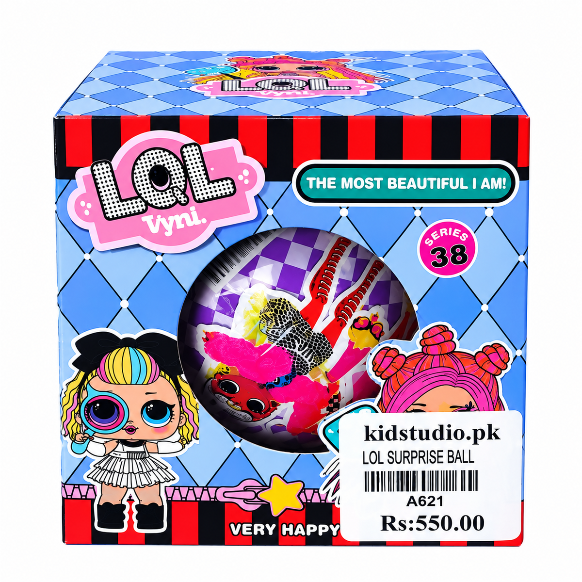 LOL Surprise Doll Toy Box – Colorful Collectible Series - A621