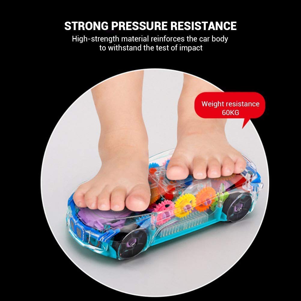Transparent Concept Racing Car – Educational Toy - ZX178-1