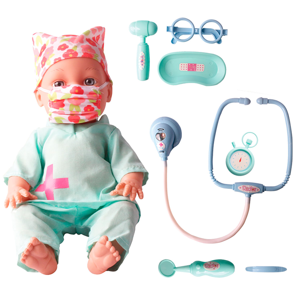 Baby Doctor Doll with Accessories