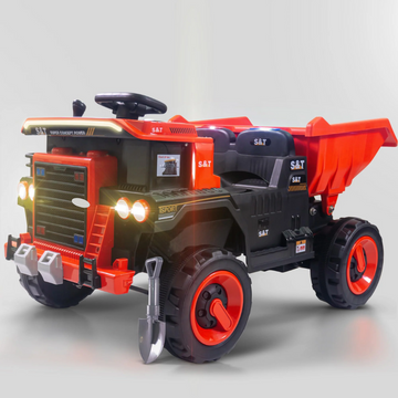 Rechargeable Ride On Truck with Bluetooth Music, Lights