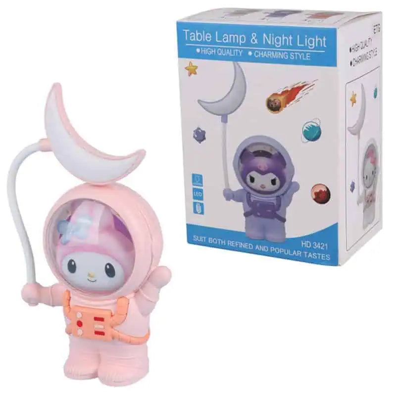 Astronaut Moon Table Lamp & Night Light