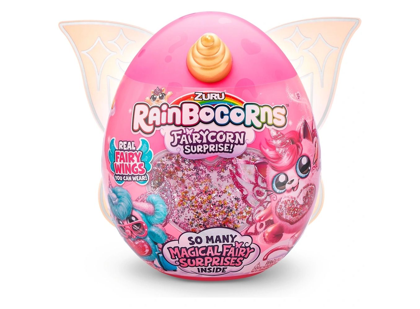 Rainbocorns Surprise Fairycorn Series pink horn