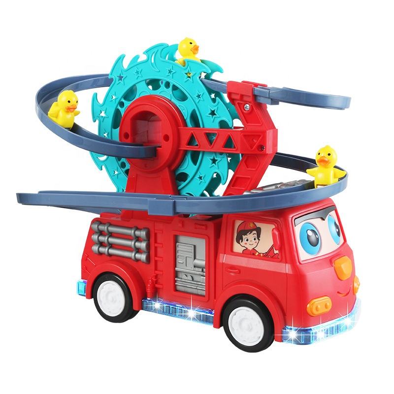 Fire Rail Car Duck Swivel Slide
