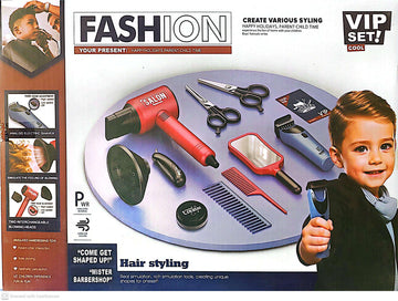 Hair Styling & Barber Shop VIP SetKids Studio – Hair Styling & Barber Shop VIP Set - QY041