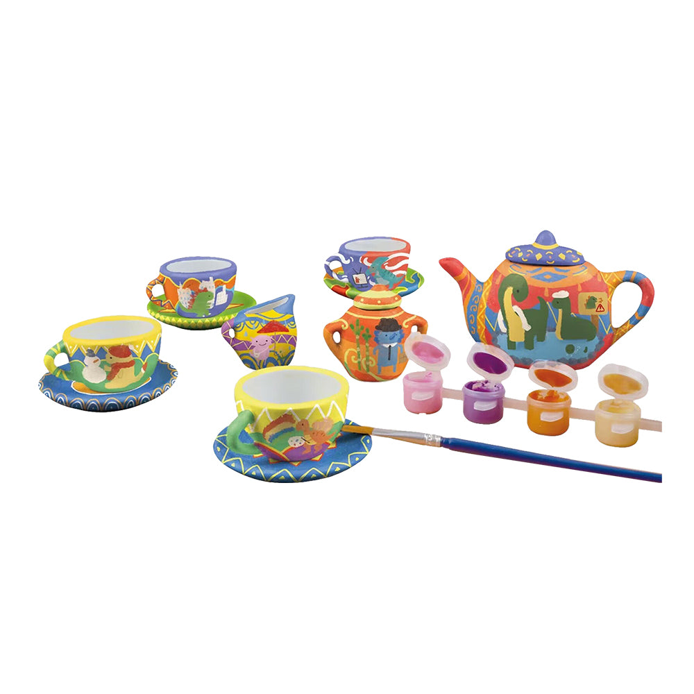 Porcelain Tea Set- Dinosaur