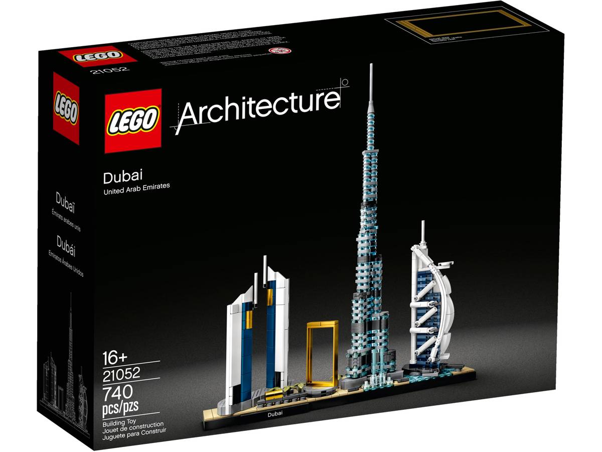 LEPIN 20019 Dubai Skyline Building Blocks Set 740PCS