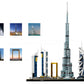 LEPIN 20019 Dubai Skyline Building Blocks Set 740PCS