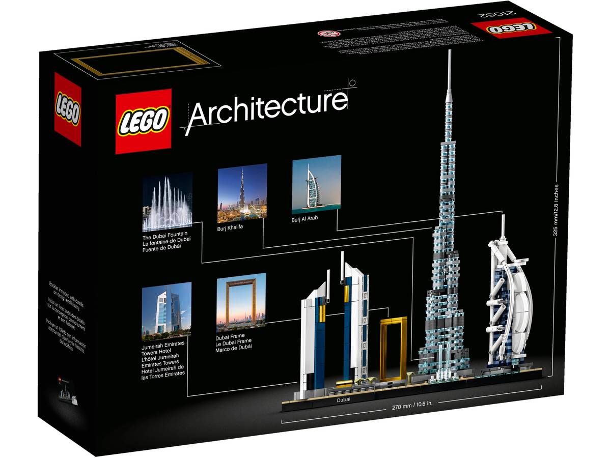 LEPIN 20019 Dubai Skyline Building Blocks Set 740PCS
