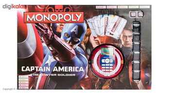 Monopoly Captain America Winter Solider Board Game