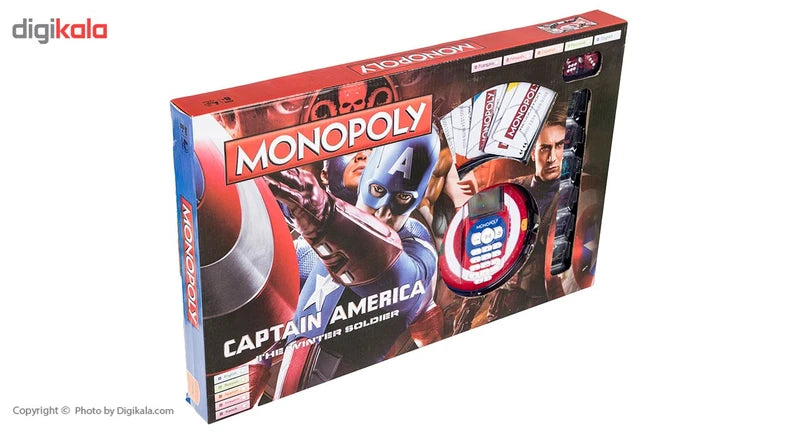 Monopoly Captain America Winter Solider Board Game