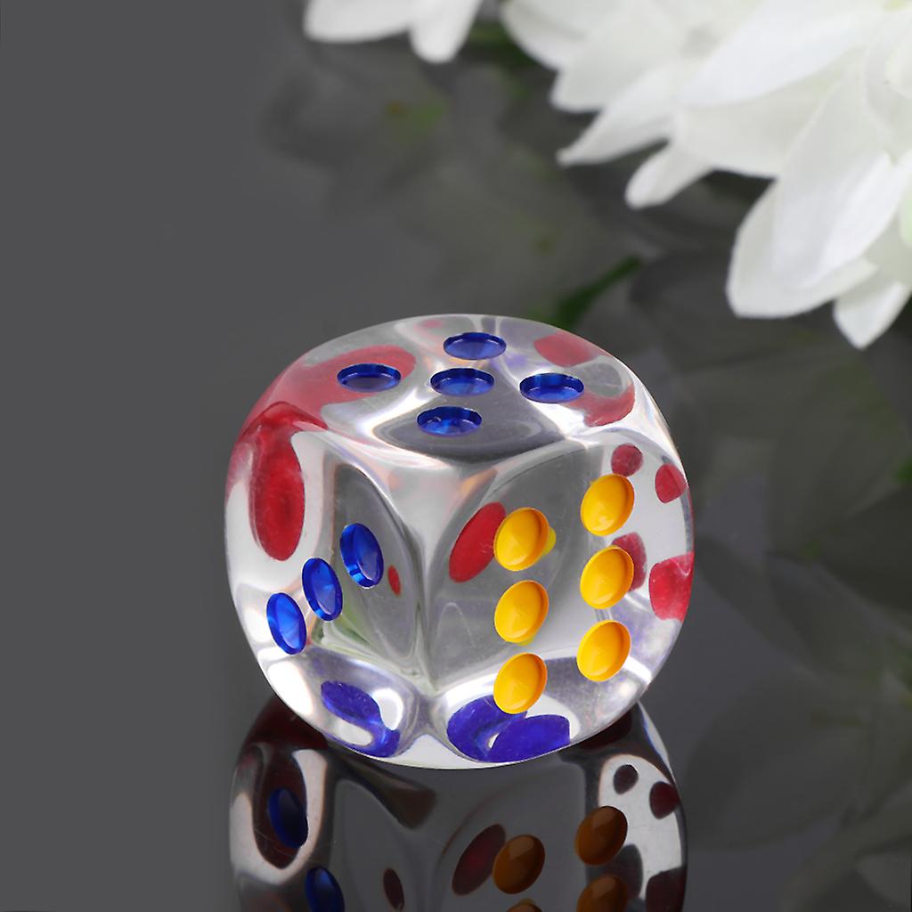 6-Sided Transparent Dice