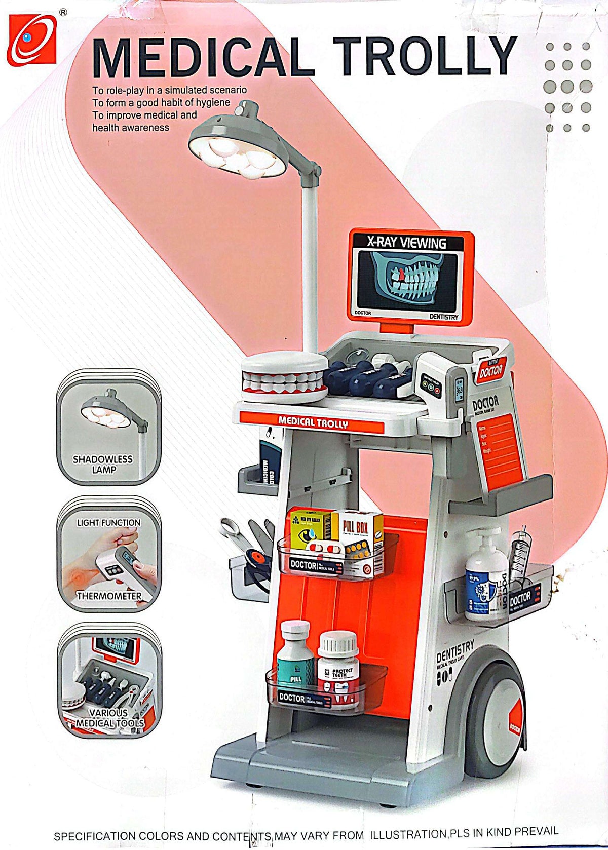 MEDICAL TROLLY FOR KIDS - 660-92