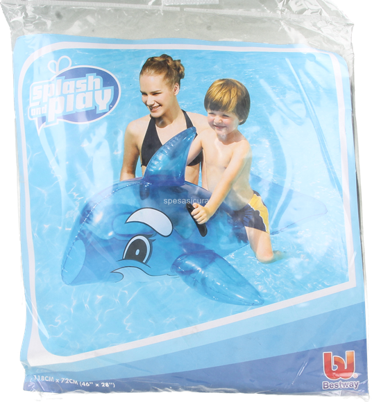 Bestway Blue Whale Inflatable Ride-On Float