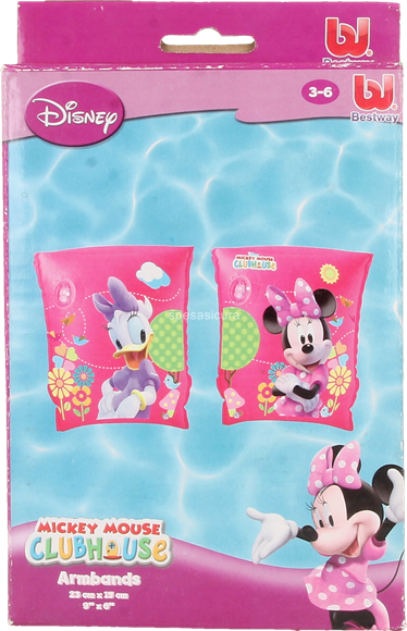 Bestway Minnie Mouse Clubhouse Inflatable Armbands