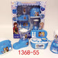 Kitchen Set with Different Home Appliances in Frozen Character