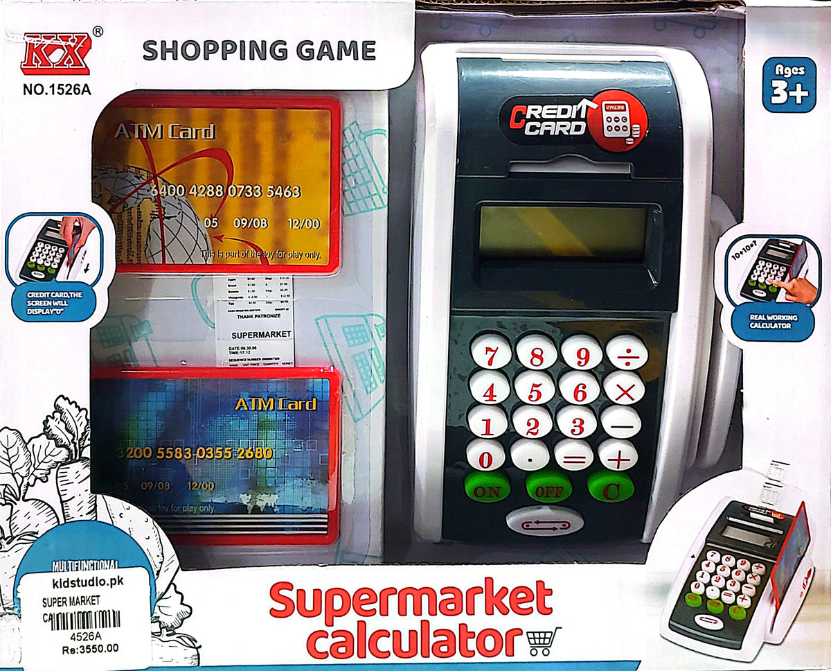 Supermarket Calculator Toy - 1526A