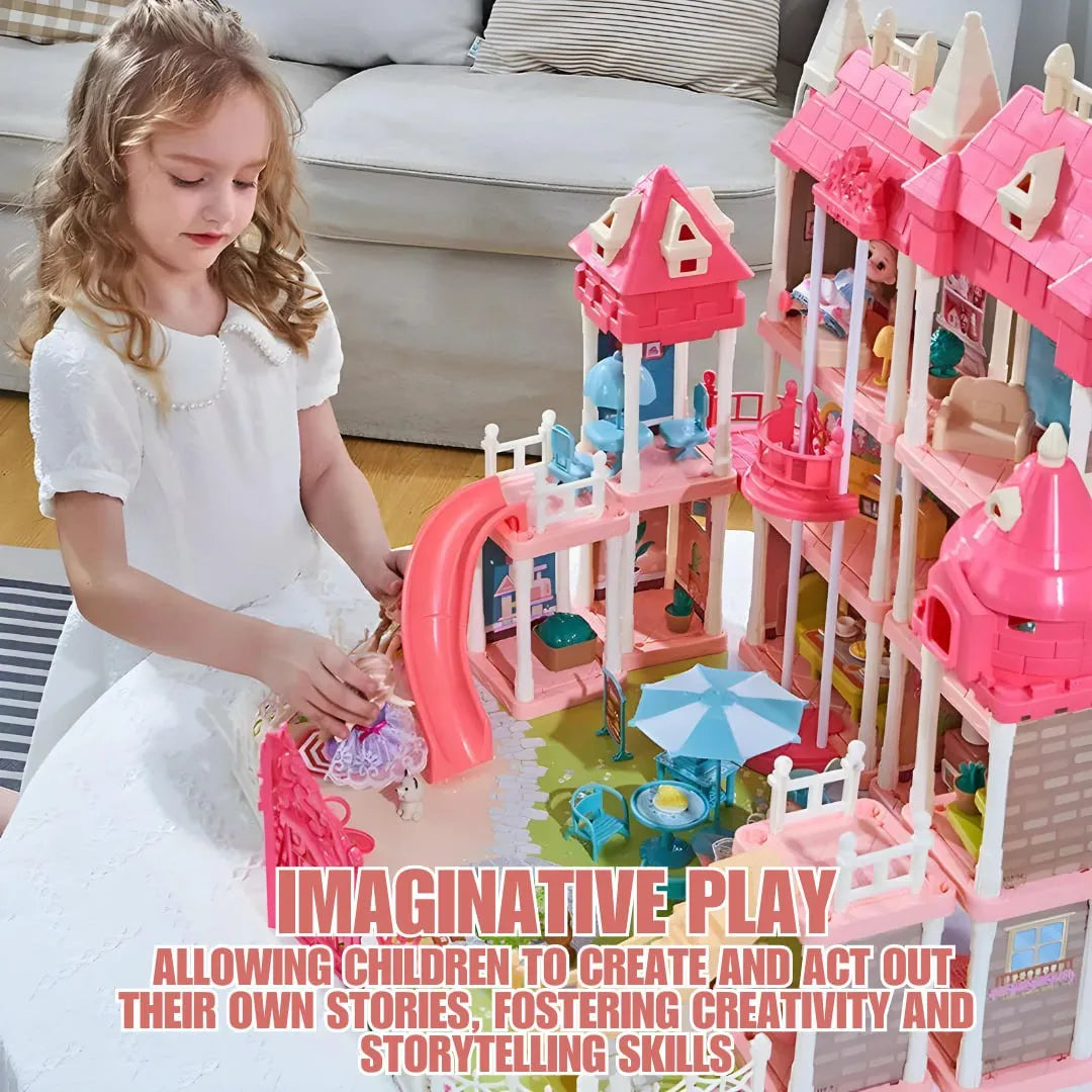 DIY Castle Villa Dream Dollhouse