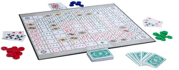 SEQUENCE Game with Folding Board, Cards and Chips by Jax