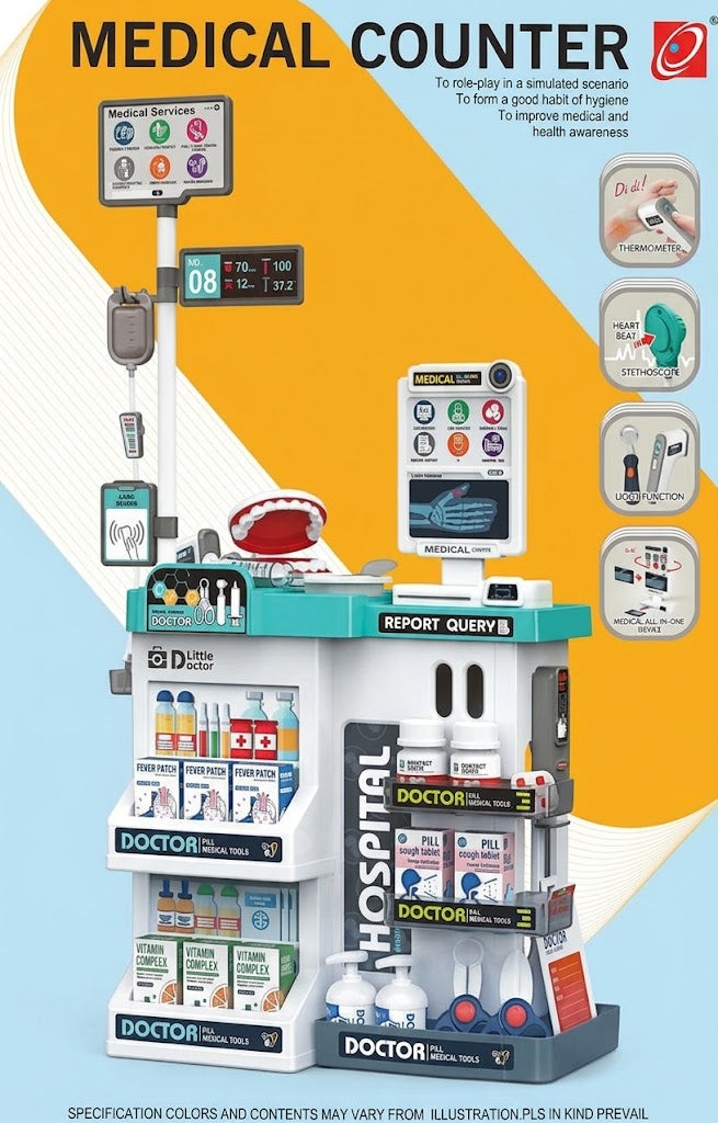 Medical Counter Doctor Playset - 660-108