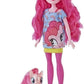 Custom Pinki Pie Doll with Little Pony