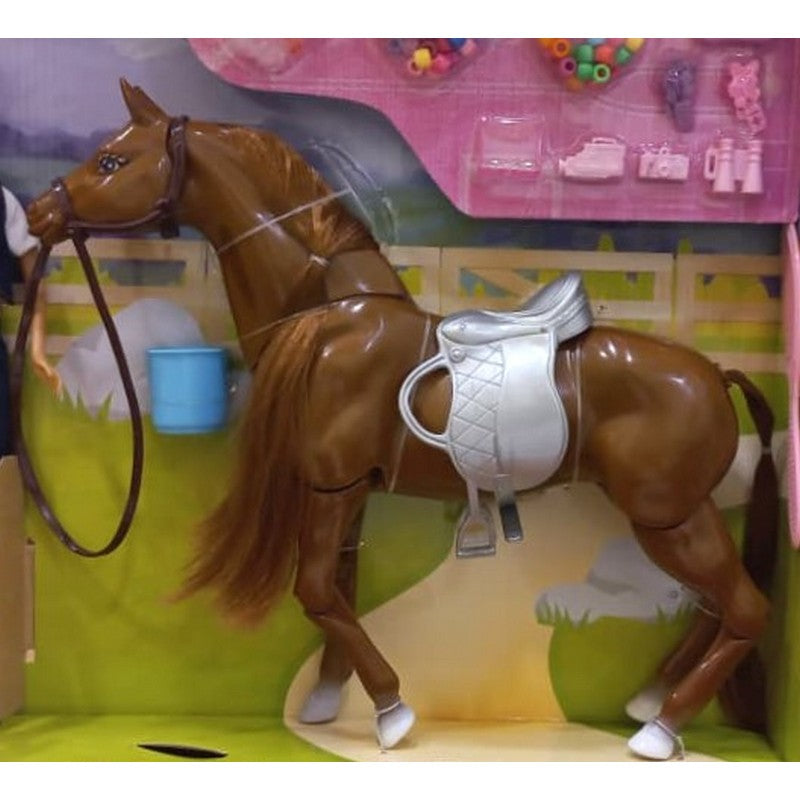 Stocking Riding Doll with Accessories