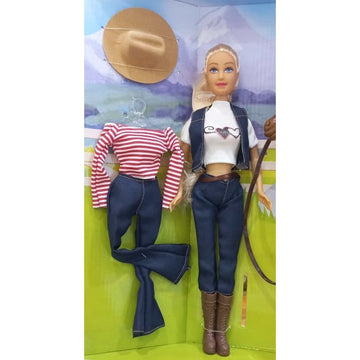 Stocking Riding Doll with Accessories