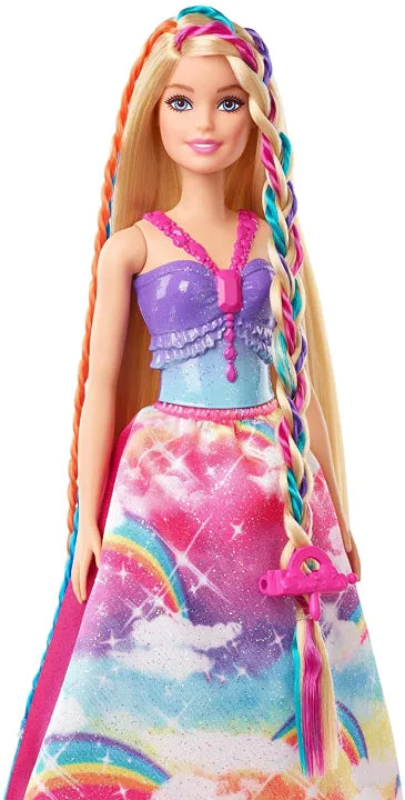 Barbi Dreamtopia Twist 'n Style Princess Hair Styling Doll with Accessories